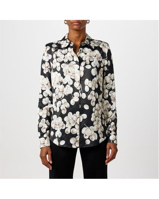 Balmain Black Printed Shirt