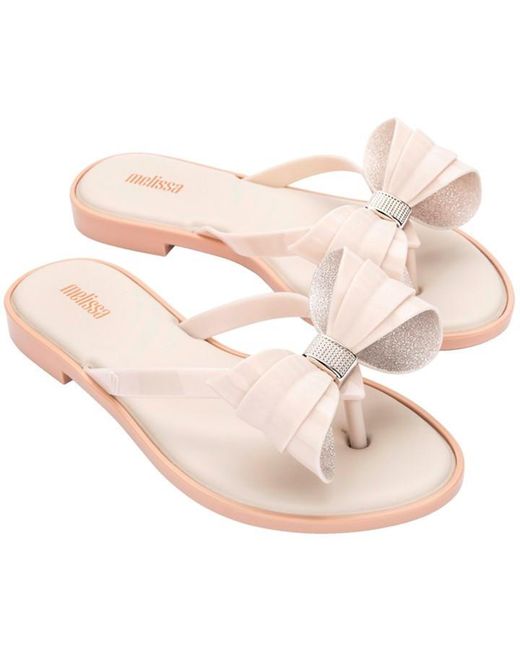 Melissa Pink Bow Ballet Pump