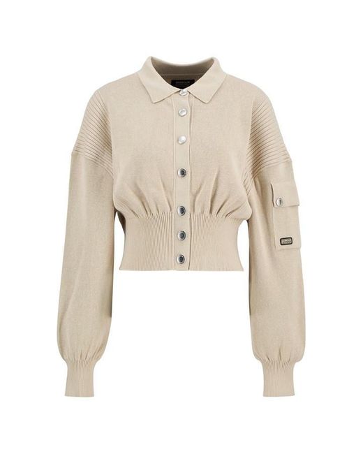 Barbour Natural Gigi Knitted Bomber