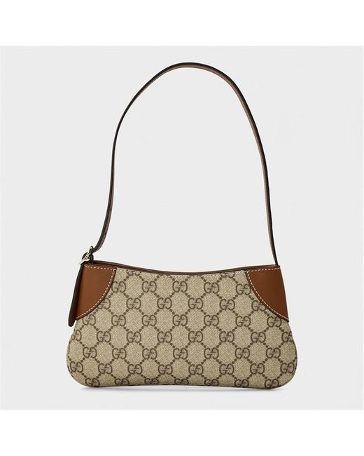Gucci Metallic Gg Emblem Small Shoulder Bag