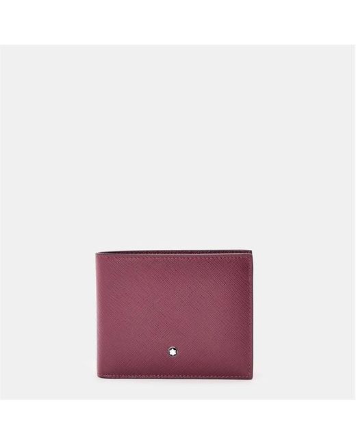 Montblanc Purple Sartorial 6Cc Leather Wallet for men