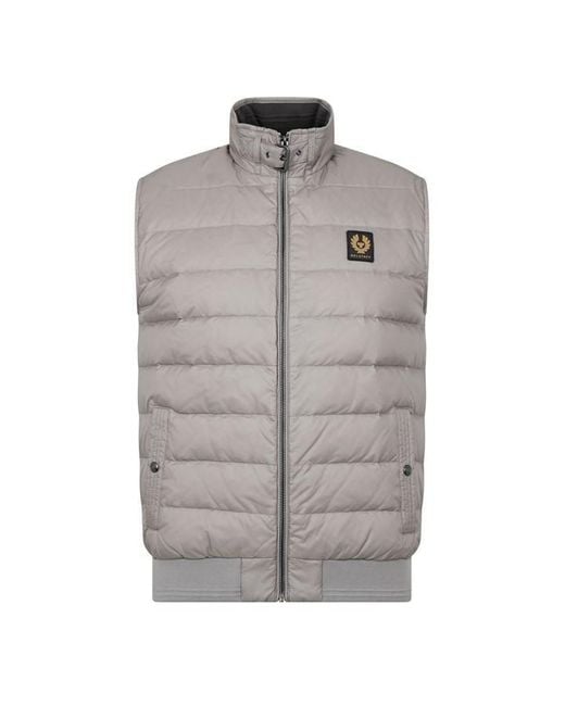 Belstaff Gray Circuit Gilet for men