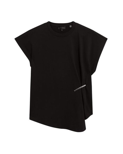 Ted Baker Black Metal Trim T-Shirt