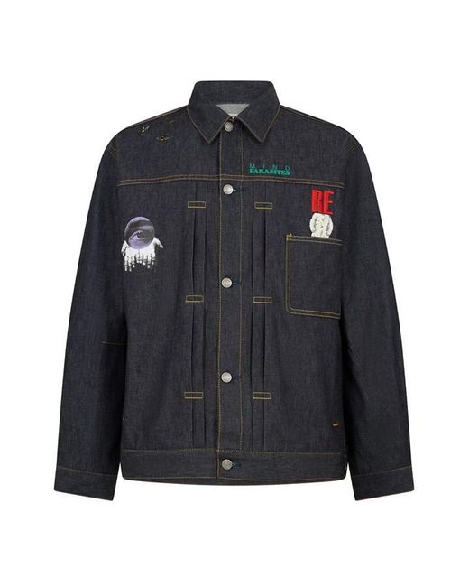 Undercover Blue Mind Parasites Denim Jacket for men