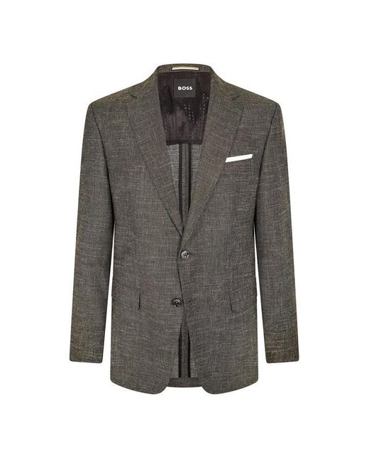 Boss Gray H Hutson Formal Jacket for men