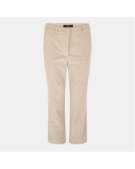Weekend by Maxmara Natural Tailored Straight Leg Trousers