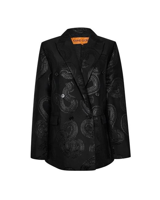Stine Goya Black Jacquard Theo Jacket