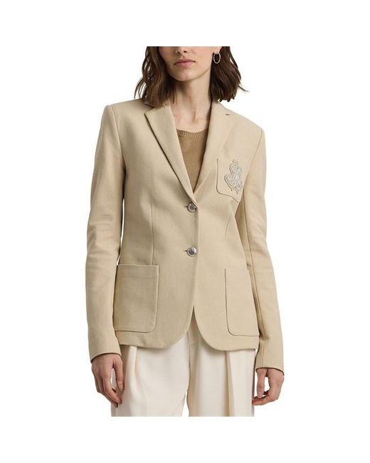 Ralph Lauren Natural Anfisa Blazer