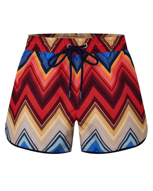 Missoni Red Big Swimming Swim Shorts for men