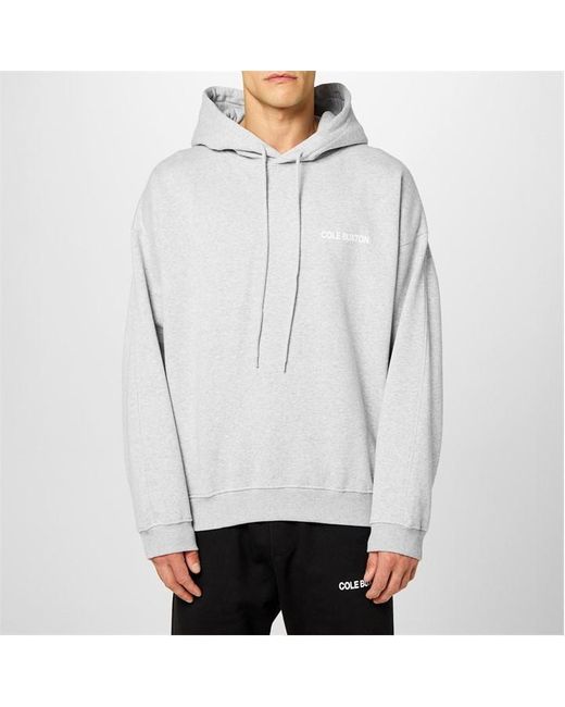 Cole Buxton Gray Cb Sportswear Hoodie for men