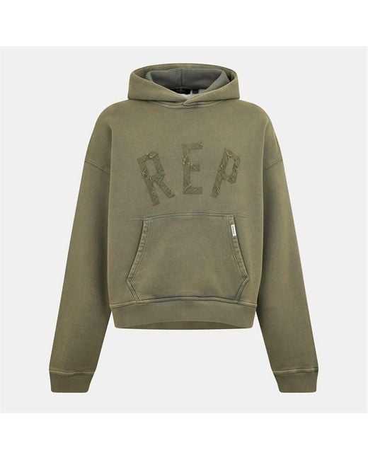 Represent Natural Applique Hoodie for men