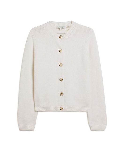 Ted Baker White Jaycey Cardigan
