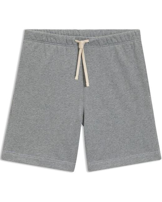 Boss Gray Double Breasted Pant Oversized Fit Shorts for men