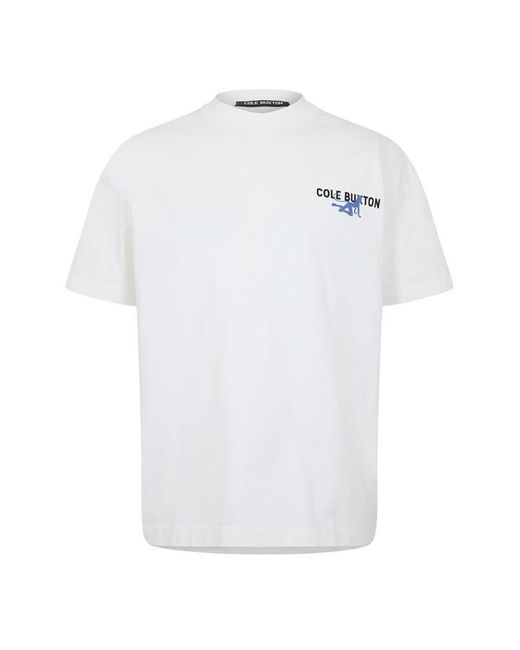 Cole Buxton White Soho Devil T-shirt for men