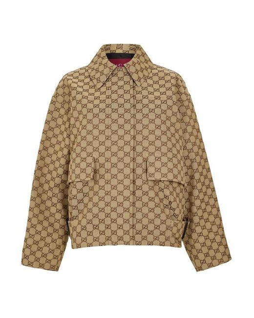 Gucci Brown Coach Jacket