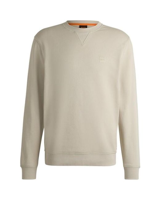 Boss Natural Westart Crew Sweatshirt for men
