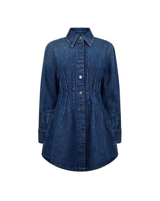 Givenchy Blue Giv Denim Mini Dress