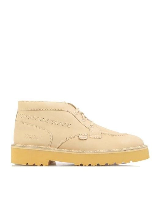 Kickers Natural Daltrey Chukka Leather Boot for men