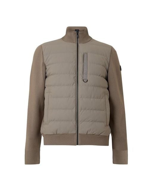 Moose Knuckles Brown Moose Kamet Hybrid Sn64 for men