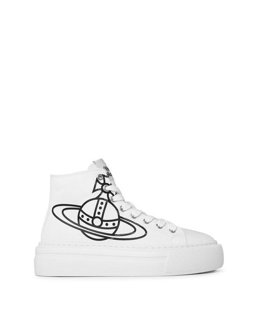 Vivienne Westwood White Platform High Top