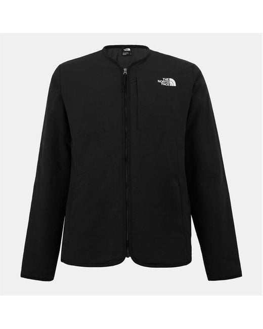 The North Face Liner Half Zip Lightweight Rain Anorak In Black For Men the-north-face-liner-half-zip-lightweight-rain-anorak-in-black-for-men