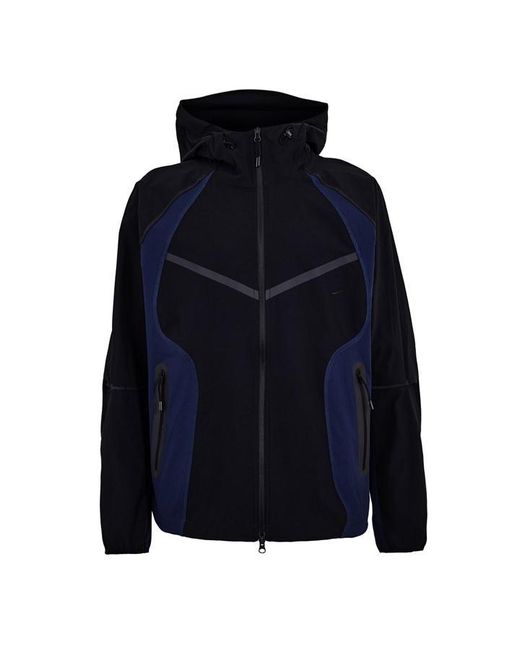 Nike Blue Tech Pant Closed Hem Woven Tracksuit Joggers for men
