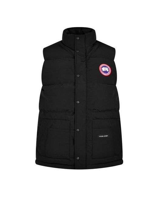 Canada Goose Black Freestyle Crew Gilet for men