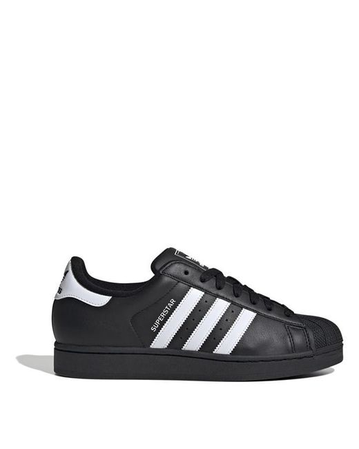 Adidas Originals Black Superstar Ii Trainers for men