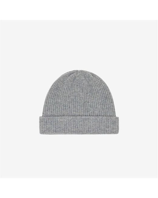 Cole Buxton Gray Cole Cshm Beanie for men