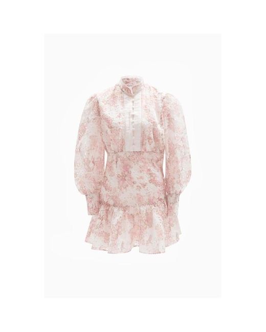 Bardot Natural Hendry Mini Shirt Dress