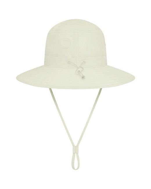 Hunza G White Bucket Hat