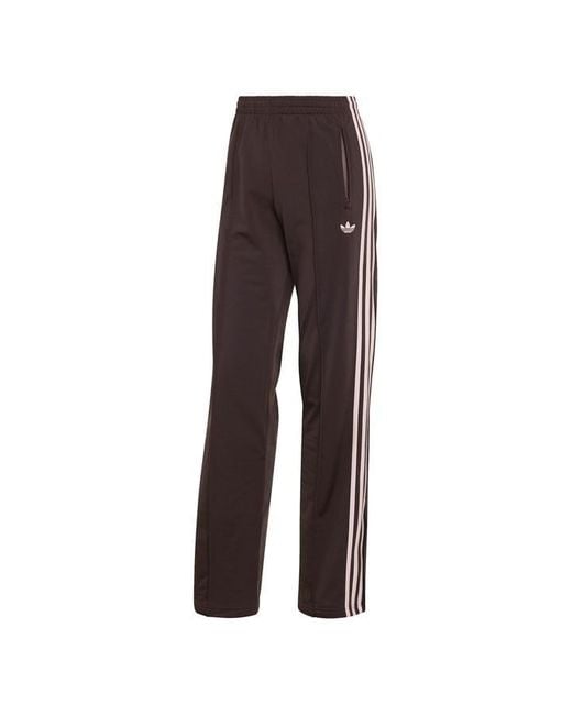 Adidas Originals Brown Firebird Open Hem Woven Joggers
