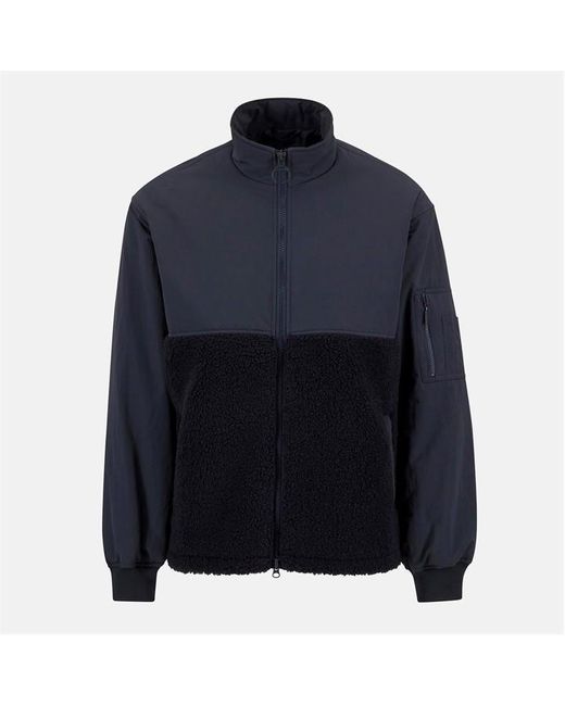Barbour Blue Reel Fleece Jacket for men