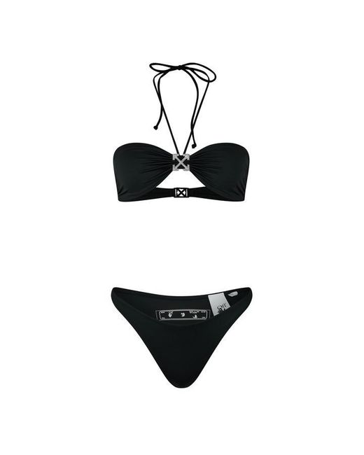 Off-White c/o Virgil Abloh Black Arrow Bikini Set