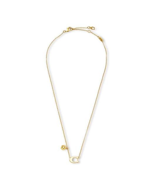 COACH Metallic Pendant