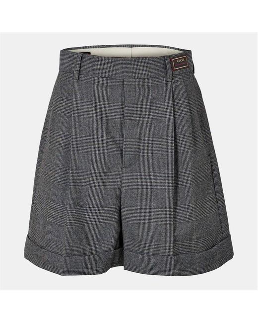 Gucci Gray Tailored Shorts for men