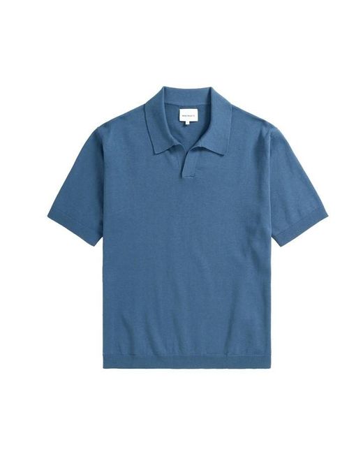 Norse Projects Blue Norse Leif Linen Pol Sn42 for men