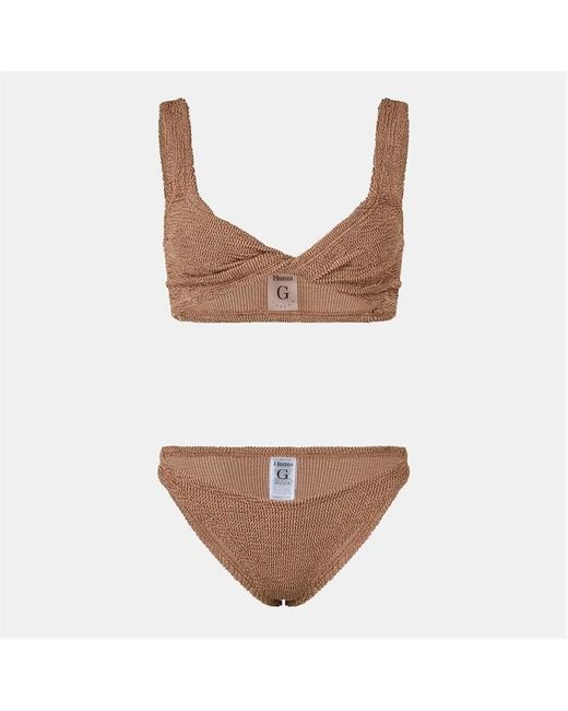 Hunza G White Juno Bikini Set