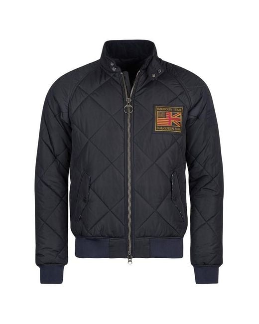 Barbour Blue B.Int Smq Merch Jkt Sn64 for men