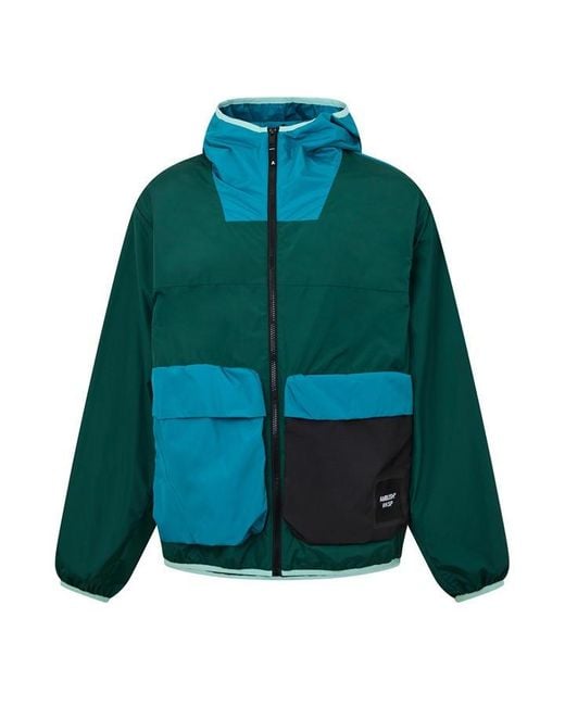 Ambush Green Packable Hooded Lightweight Jacket for men