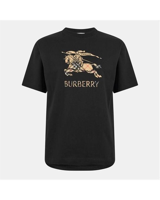 Burberry Black Burb Seth Ekd T-Shirt for men