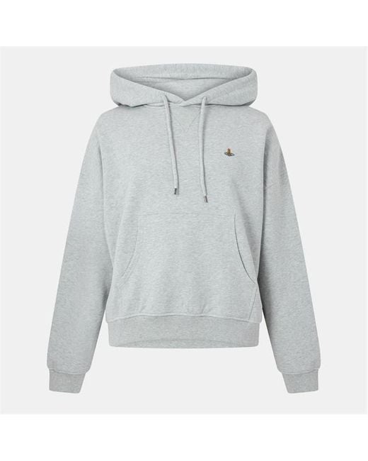 Vivienne Westwood Gray Over The Head Hoodie for men