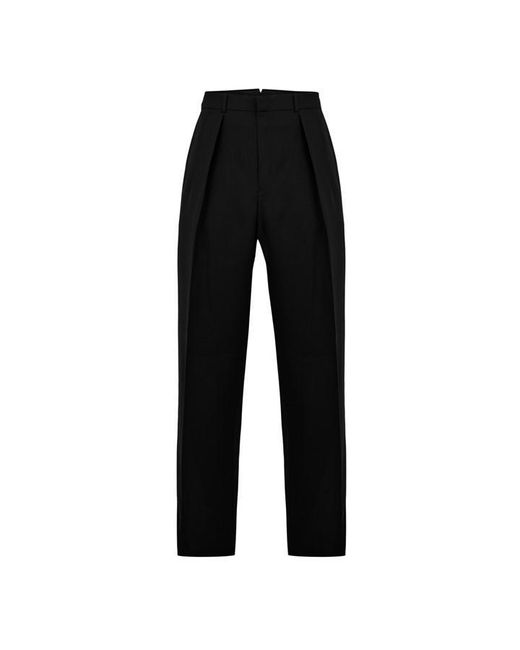 Tom Ford Black Pleated Trousers for men