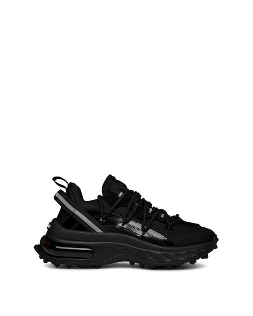 DSquared² Black Ultra Bubble Chunky Trainers for men