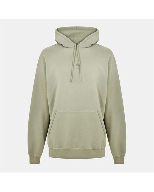 REPRESENT 247 Green Logo Cotton 247 Oversized Hoodie for men