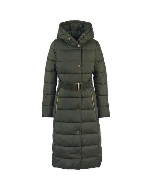 Barbour Green Track Line Quilted Jacket