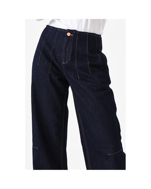 seventy + mochi Blue Noah Tapered Jeans