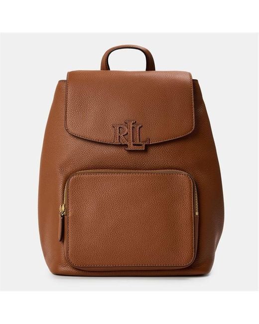 Ralph Lauren Brown Cameryan Backpack