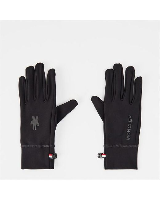 Moncler Black Monclerg Flc Glove for men