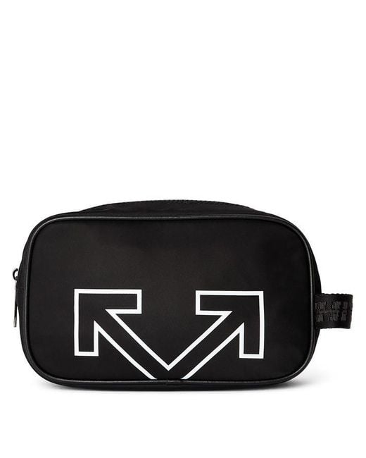 Off-White c/o Virgil Abloh Black Wash Bag for men